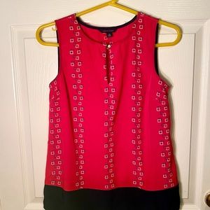 Tommy Hilfiger Women’s Sleeveless Blouse Size XS/XP